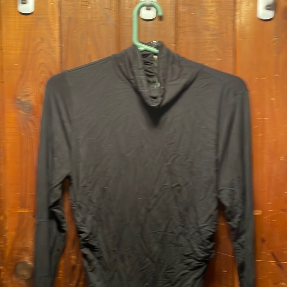 Kenneth Cole Black turtleneck tunic